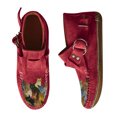 thumbnail image 4 of Zapatos de mujer Punta redonda Retro Gato Estampado Estilo étnico Hebilla de gamuza Zapatos casuales planos Wmkox8yii FOPL1546, 4 of 5