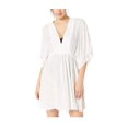 thumbnail image 2 of Lauren Ralph Lauren Womens V-Neck Tunic Cover-Up White S, 2 of 4