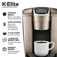 thumbnail image 2 of Keurig 5000331196 K-Elite Cafetière Taille Unique Or Brossé, 2 of 5