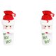 thumbnail image 2 of Bearachild Mini funda decorativa para botellas de vino de Navidad, bolsa de champán encantadora, adorno de media, herramienta de vacaciones, No.01 2Conjunto, 2 of 6