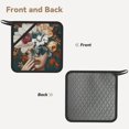 thumbnail image 2 of Disketp Floral Head Dreamscape Pot Holders Kitchen Insulation Mats Heat Resistant Pot-Holder Oven Anti-Scald Pads for Cooking Baking, 7.1*7.1inch, 2 of 8