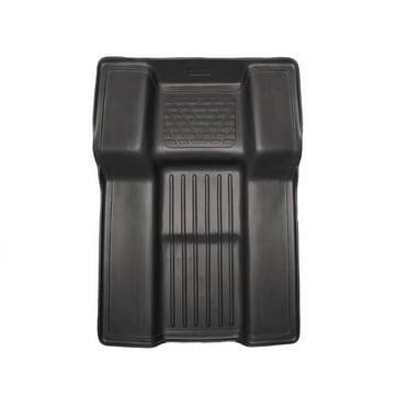 Husky Liners by RealTruck Weatherbeater Floor Mats Fits 2007-2010 Cadillac Escalade, Chevrolet Tahoe & GMC Yukon Walkway, 1-pc Black-81241