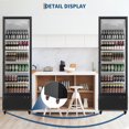 thumbnail image 6 of 35.3 Cu. Ft Black Commercial Beverage Merchandiser Cooler – Upright Refrigerator with Glass Door & Adjustable Shelves, Ideal for Stores, Restaurants, Bars & Supermarkets, 6 of 7