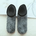 thumbnail image 5 of Jamicy Socks for Women Ankle Slipper Socks with Grips for Women Warm Winter Fluffy Fuzzy Non Slip Low Cut Socks for Hospital Home Gifts, 5 of 7
