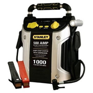 Stanley 1000-Amp Peak Jump Starter with Compressor