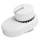 thumbnail image 5 of Mini ABS portátil Spray humidificador colgante Cable USB carga cuello Clip ventilador, 5 of 5