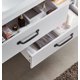 thumbnail image 5 of 10 manijas para puertas de gabinetes de cocina con distancia entre centros de 128 mm y tornillos, para cajones de armarios, muebles de dormitorio, aluminio, 5 of 5