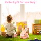 thumbnail image 2 of Fluffy Bunny Dolls Baby Sleeping Companion Cute Colorful Bunny Decoración de Pascua Hugtrwg Para estrenar, 2 of 9