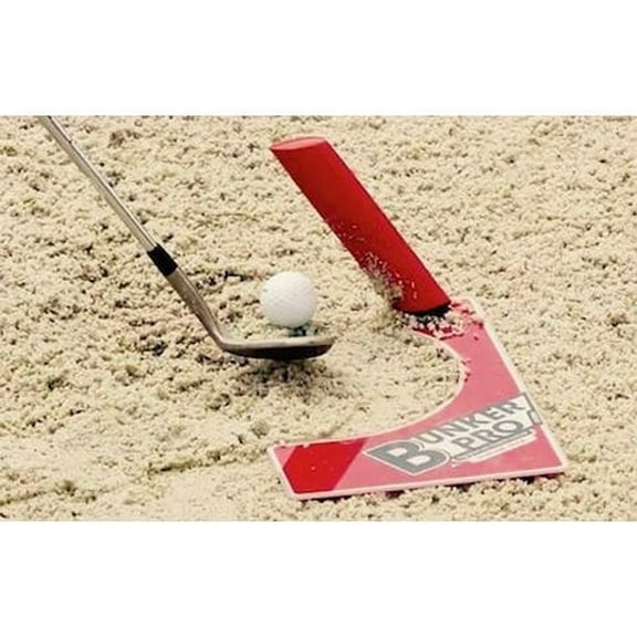 EyeLine Golf Bunker Pro System - Portable Practice Training Aids to Improve Your shots from bunker. Get the ball out of the sand trap and on the green. Guaranteed instant improvement. Made in USA.
