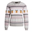 thumbnail image 1 of Brave Soul - Jersey Pom Pom Navidad para Mujer (Gris), 1 of 2