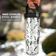 thumbnail image 2 of 30 oz Penguin Tumbler with Handle Gifts for Penguin Lover 30oz Stainless Steel Travel Cup Mug Water Bottle, 2 of 6