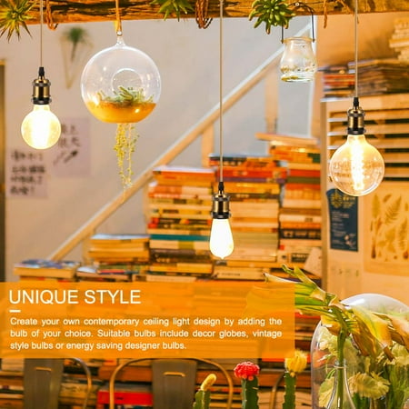 Houkiper Nordic Pendant Light Wire Ceiling Fitting Rose E27 Holder For Home Restaurant Bar Coffee Canada - Wire Ceiling Light Fitting Houkiper Nordic Pendant Light Wire Ceiling Fitting Rose E27 Holder For Home Restaurant Bar Coffee Canada - Wire Ceiling Light Fitting