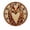 FFclock043, variant on ZXCXRQFa Sunrise Over The Ocean Wall Clock Non Ticking Silent Kitchen Clock Round Battery Operated Clocks 10 inch for Living Room Bedroom Decor