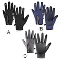 thumbnail image 3 of Eigraketly Guantes de invierno resistentes a la intemperie al aire libre Pantalla táctil impermeable Cálido Unisex Senderismo Correr Mano Pesca Type3 NO3, 3 of 6