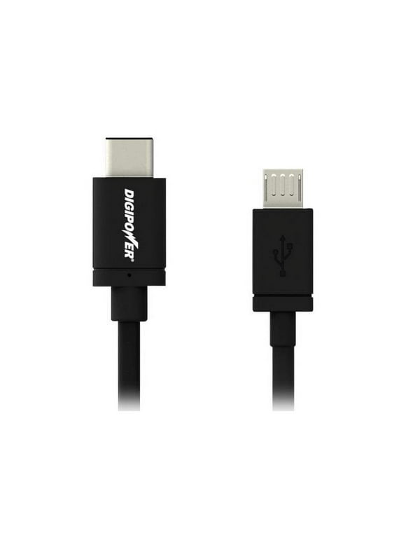 Digipower - USB cable - Micro-USB Type B (M) to 24 pin USB-C (M) - 6.6 ft - molded