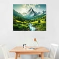 thumbnail image 2 of PIKWEEK Canvas Wall Art Sunset Picture Artwork Wall Decor 5 Pieces Canvas Prints American Large Poster Painting for Living Room, 2 of 4