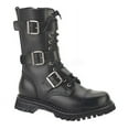 thumbnail image 2 of Riot-20, 20 Eyelet 5 Strap Steel Toe Blk Leather Knee Boot, 2 of 2