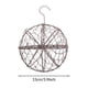 thumbnail image 3 of Macetas colgantes de hierro, jardinera de cesta de metal, soporte para flores, para interiores y Forma de bola de 15 cm, 3 of 9