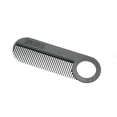 thumbnail image 2 of Chicago Comb Model 2 Carbon Fiber, Made in USA, Anti-static, 4 inches (10 cm) long, Fine-tooth, Pocket & Travel comb, for Thinner Hair, Beard & Mustache comb, 2 of 6