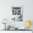 thumbnail image 6 of Teamwork of Wolves House Verse Home DecorInspiring Wall Art Housewarming Unframed, 6 of 6