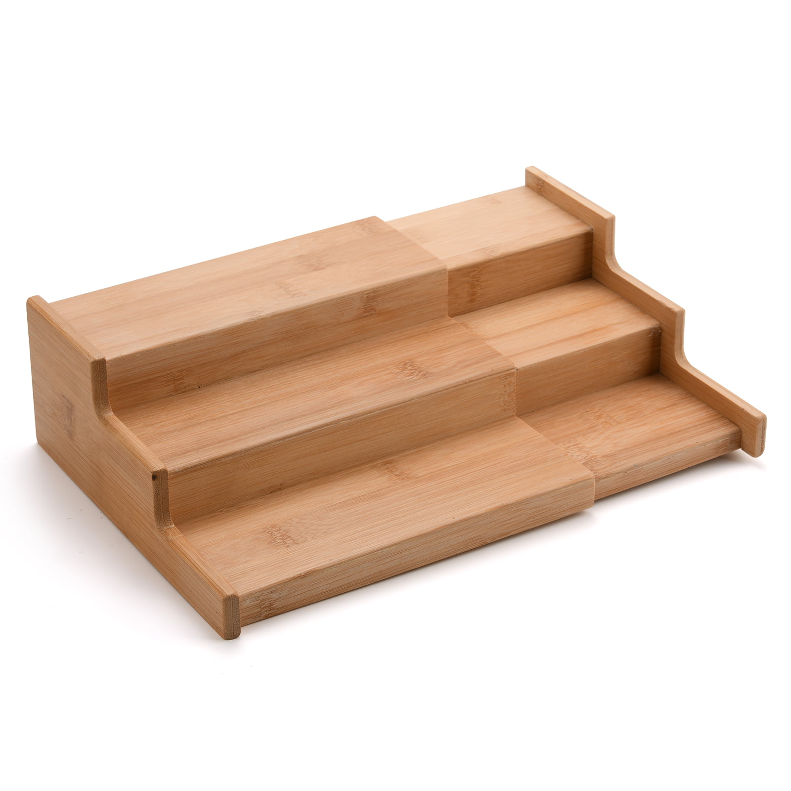 Asdomo Home Storage Racks Shelf Cabinet, Expandable Step Shelves