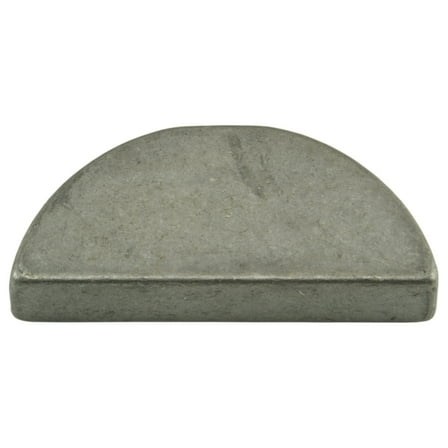 3/8" x 1/2" x 1-1/4" Zinc Plated Steel #E Woodruff Keys WKS-180 (4 pcs.)