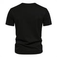 thumbnail image 2 of Camisas de Manga Larga para Hombres Impresión Turndown Collar Blusa Casual, Camisa de Moda de Manga Corta para Hombres, 2 of 3