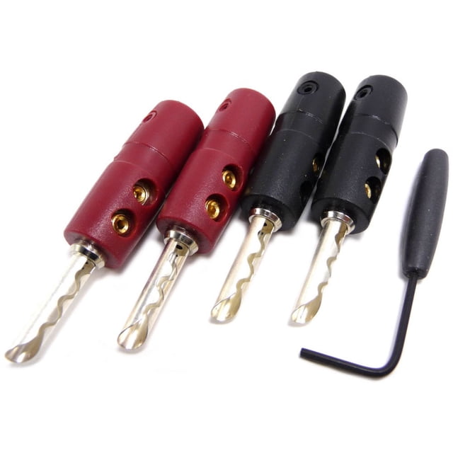 Conectores AudioQuest BAN3004S Tipo Banana Cobre de Berilio