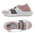 thumbnail image 5 of Ablanczoom Womens Sneakers Running Shoes Slip-on Fitness Sports Walking Tennis Flats, 5 of 6