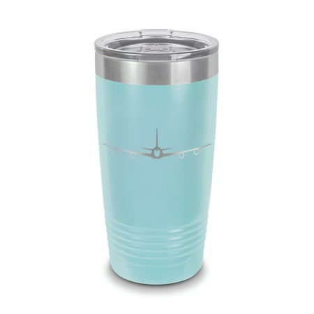 

RC-135 Tumbler 20 oz - Laser Engraved w/ Clear Lid - Polar Camel - Stainless Steel - Vacuum Insulated - Double Walled - Travel Mug - rc135 reconnaissance aircraft
