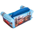 thumbnail image 5 of Marshmallow Furniture Kids 2-in-1 Flip Open Foam Compressed Sofa Bed, Cars, 5 of 7