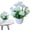 B, variant on Under $3 Artificial Potted Carnation Potted Carnation Set For Office Desk Greenery,Plastic (G) (1Pc)