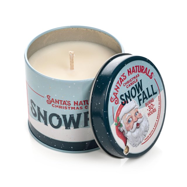 Cera de abejas de soja Candle Murphys Naturals Snow Fall, 255 ml, 30 g
