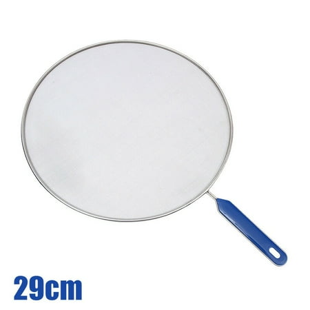 

Leke 11.42in Anti Splatter Guard Oil Net Splash Cover Pan Screen Kitchen Cooking Frying