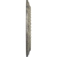 thumbnail image 4 of Ekena Millwork 19 5/8"OD x 1 1/2"P Alexandria Rope Ceiling Medallion (Fits Canopies up to 4 5/8"), Hand-Painted Castle Stone Crackle, 4 of 6