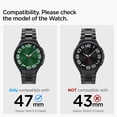 thumbnail image 2 of Correa Spigen Modern Fit 316L para Samsung Galaxy Watch 6 Classic de 47 mm, color negro, 2 of 8