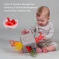 thumbnail image 6 of Taf Toys Baby Tissue Box Toy Silicone Baby Toys 6-12 Months Montessori Toys Sensory Activity & 10 Tissues for Fine Motor Development soft Interactive Silicone Learning cube for 1 Year Old Toddlers, 6 of 10