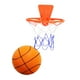 thumbnail image 3 of Baloncesto silencioso con aro, juguetes para niños, pelota deportiva silenciosa para niños, pelota que rebota Talla 3, 3 of 9