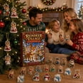 thumbnail image 3 of Christmas Advent Calendar 2026, Reindeer Village Hanging Ornament Countdown, Whimsical Winter Decorations for Christmas Tree Wreath Mantel Window Garland and Seasonal Home Displays, 3 of 6