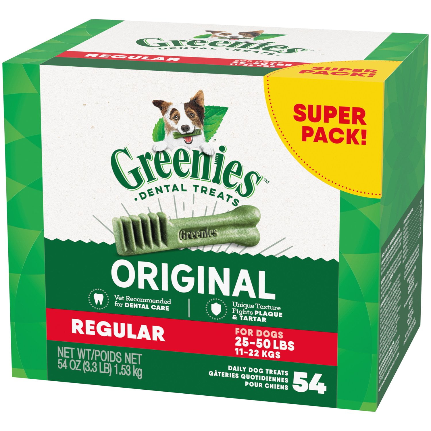 Greenies dental treats clearance regular