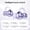 Purple, variant on Intelligent Translation Headset with Real-Time Language Conversion, Bluetooth Wireless Earbuds for Multilingual Communication, Advanced Speech Recognition Technology for Global Travelers