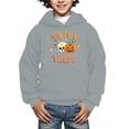 thumbnail image 2 of Mercatoo Sporty Casual and Loose Children's Top, Cute and Mischievous Style Halloween Printed Children's Hooded Sweatshirt, 2 of 4