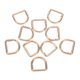 thumbnail image 5 of Raindrops 10Ud D Forma Conexión Clip Dorado Con Resorte Para De Bolso Accesorio De Metal Resistente, 5 of 8