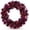 Burgundy, variant on PMU 25 Ft Mardi Gras Garland – Shiny Tinsel Wire Garland for Mardi Gras, Halloween, Fall Festivals, Weddings & Birthdays, Comedy & Tragedy Ornament for Festive Home Decoration