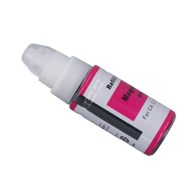 Printer Ink, Printer Refill Ink Quick Drying 3 Years Shelf Life for G1800 G2800 G1810 G2810 Black135ml,Yellow70ml,CyanBlue70ml,Magenta70ml