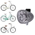 thumbnail image 3 of Lámpara de luz delantera de bicicleta retro 7LED Lámpara de cabeza delantera Accesorio de bicicleta 160 Ángulo visual, 3 of 6