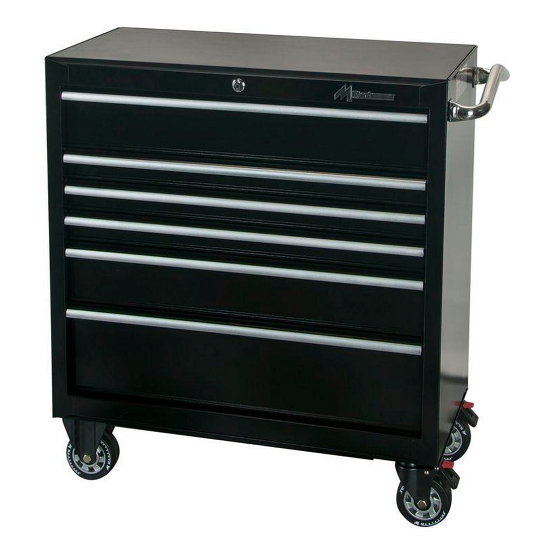 Montezuma Bk3606tc 36 Inch 6 Drawer Rolling Tool Cabinet Com