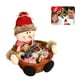 thumbnail image 3 of Inteprter Candy Basket Desk Decor Xmas Ornament Sugar Gift Baskets Multipurpose Bamboo Holder Holiday Supplies Workmanship Fine Kits de decoración para fiestas No.1, 3 of 6