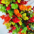 thumbnail image 6 of Konghyp Fall Wreath, Artificial Wreath for Front Door, Rustic Thanksgiving Decoration, Perfect for Indoor and Outdoor, Unique Fall Home Decor, Beautiful Autumn Wreath, 6 of 9