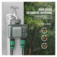 thumbnail image 5 of WiFi Sprinkler Timer 2 Outlets Smart Hose Faucet Water Timer with Brass Inlet APP Control ,Easy to Set Up, 5 of 5